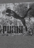 Puma Printed Men's Round Neck Grey T-Shirt