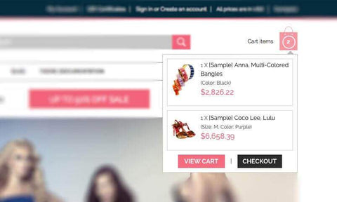 How do I show total price in header cart icon in BigCommerce